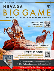 Nevada Big Game Seasons