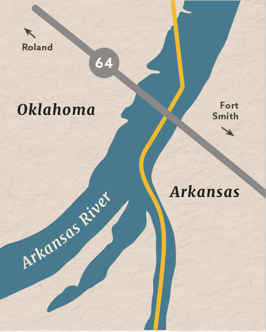 Arkansas-Oklahoma State Line