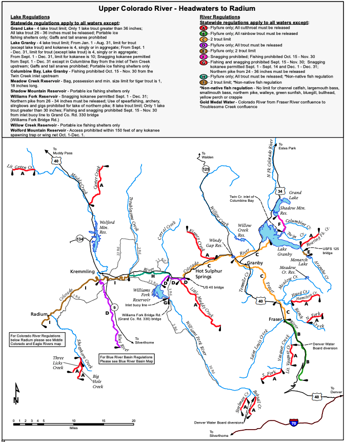 Upper Colorado River - Headwaters to Radium