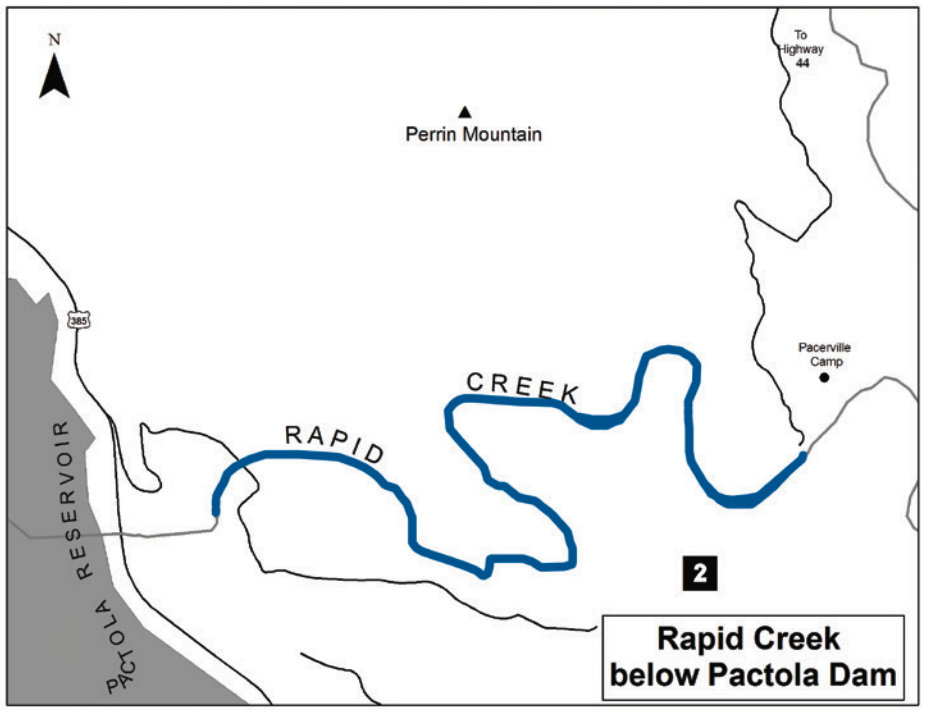 Rapid Creek - below Pactola Dam
