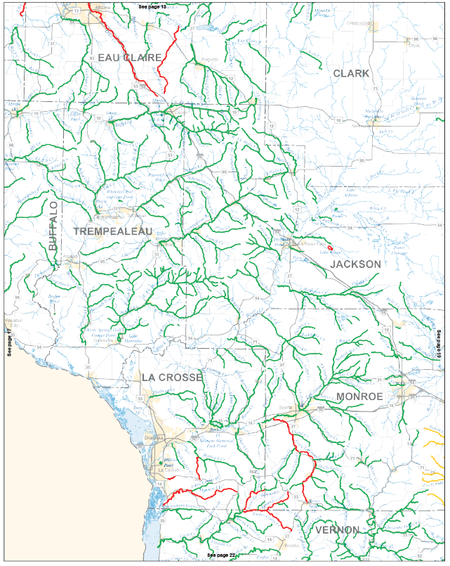 Trout Regulations Map
